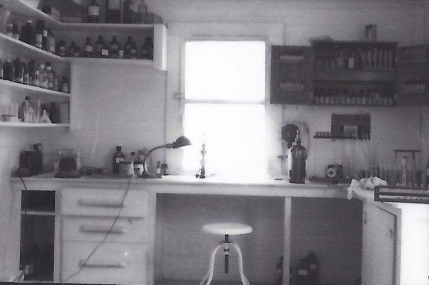 Pine Ridge Clinic interior, 1950's